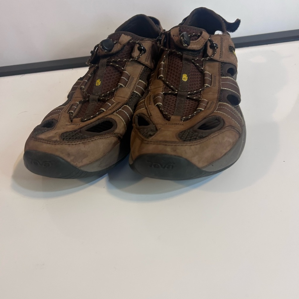 Teva Churnium Water Hiking Sandal Mens Size 12 Slip On Shoe Trail Brown - Picture 6 of 13